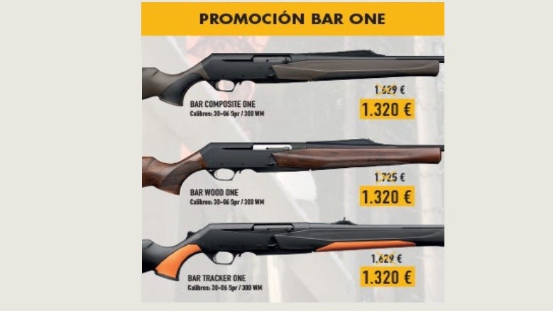 Promoción Browning Bar One